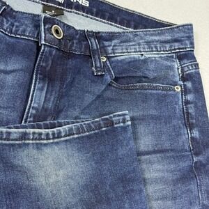 DKNY Jeans Soho Skinny Dark Wash Denim Blue Mid Rise Stretch Pants Womens Size 8